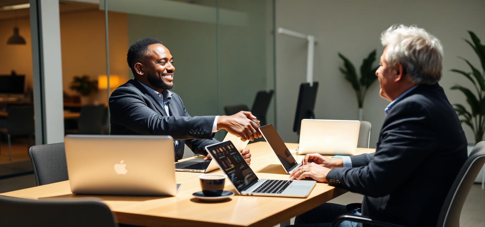 Réunion d'accompagnement client CLIAK
